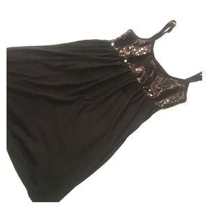 Love Rocks©️ black sequin tank top